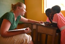 Vrijwilligerswerk in Ghana:Help kinderen met spraakproblemen in Ghana tijdens het logopedie project. Help kinderen met spraakproblemen in Ghana tijdens het logopedie project.