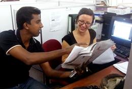 Journalistieke projecten in het buitenland:Werk samen met lokale journalisten en doe werkervaring op binnen dit vrijwilligersproject op Sri Lanka. Werk samen met lokale journalisten en doe werkervaring op binnen dit vrijwilligersproject op Sri Lanka.